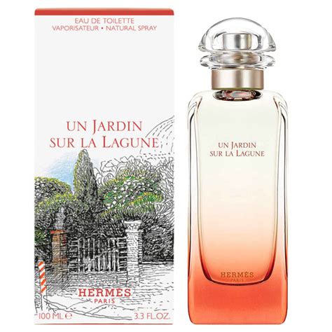 hermes perfume sur la lagune|un jardin Hermes.